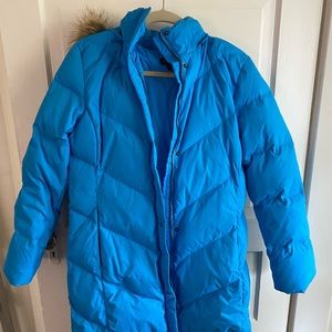 Land’s End Blue Puffer Coat
